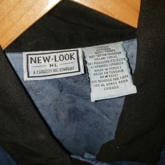 New Look | Floral Patter Denim Jean Vest | Medium - Picture 2 of 2